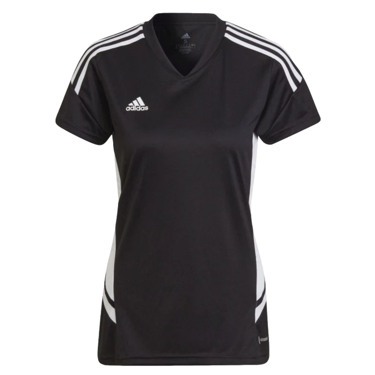 Adidas Condivo 22 Womens Jersey - Black product image 1, provided for visual reference and product detail review