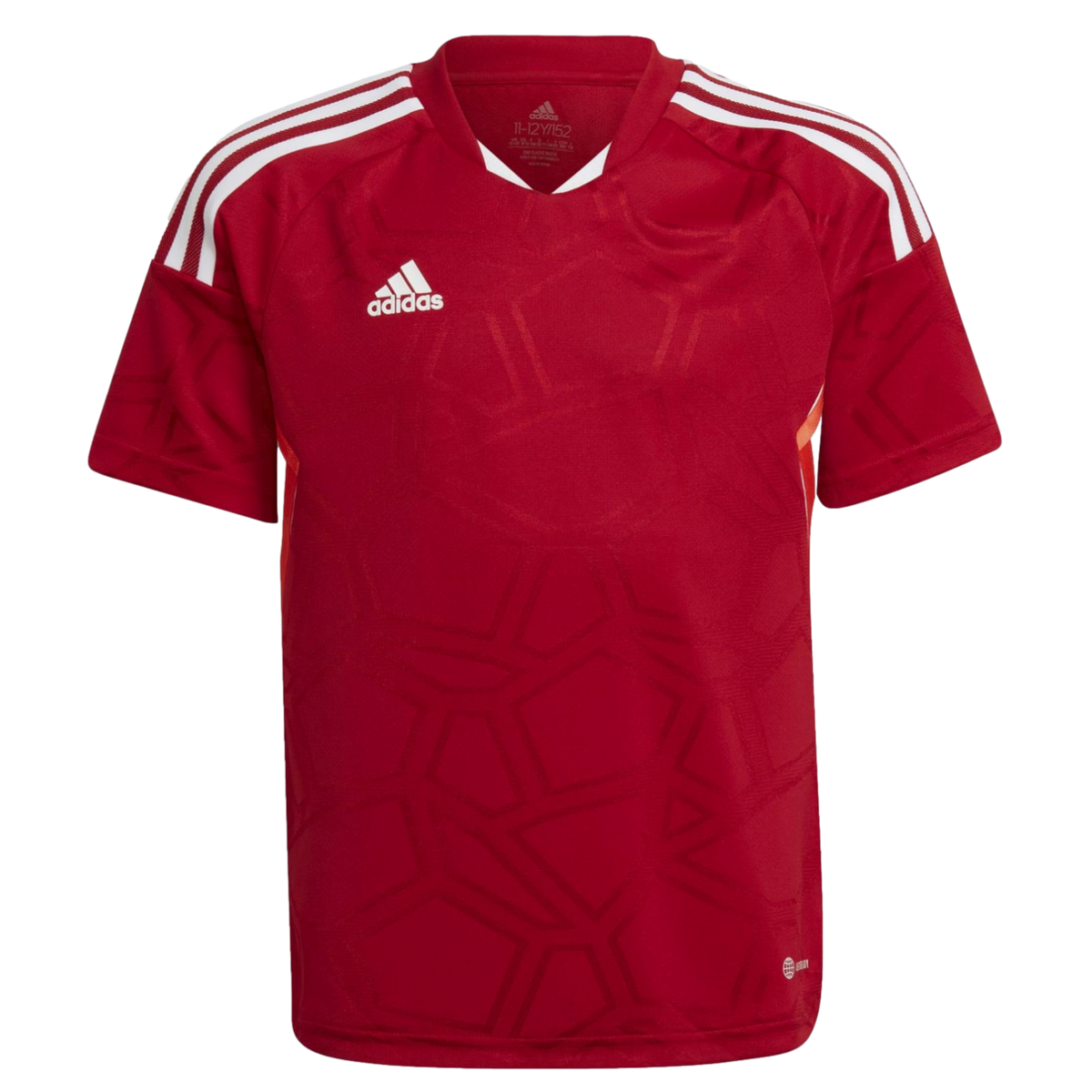 Adidas Condivo 22 Match Day Youth Jersey - Red product image 1, provided for visual reference and product detail review