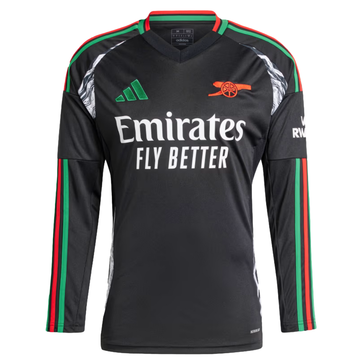 Adidas Arsenal 24/25 Long Sleeve Away Jersey product image 1, provided for visual reference and product detail review