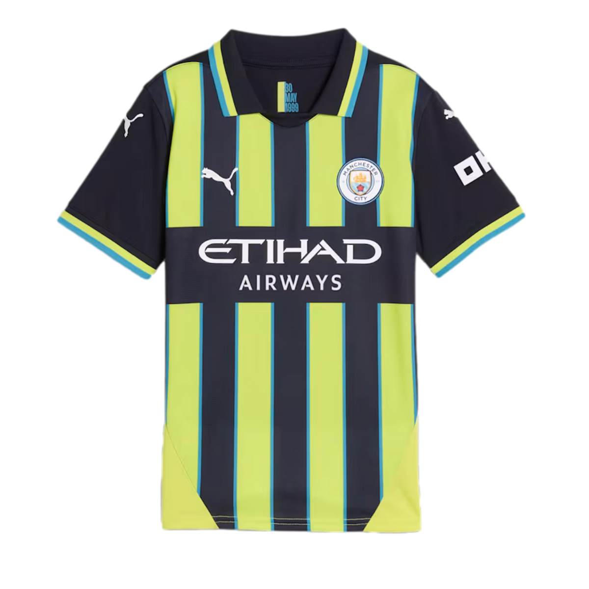 Puma Manchester City 24/25 Youth Away Jersey product image 1, provided for visual reference and product detail review