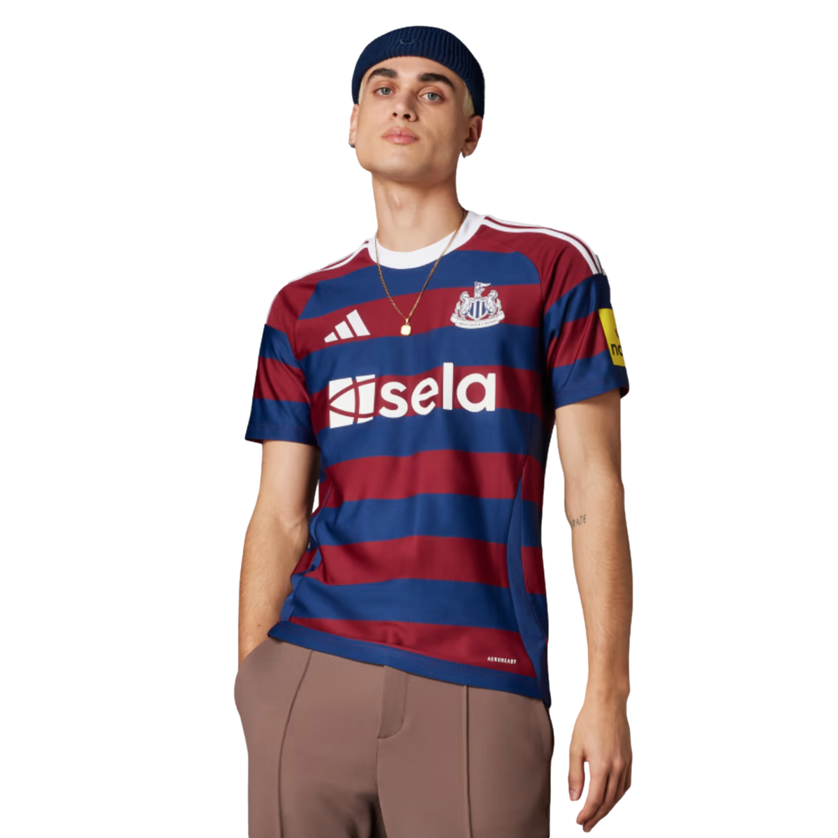 Adidas Newcastle United 24/25 Away Jersey product image 3, provided for visual reference and product detail review