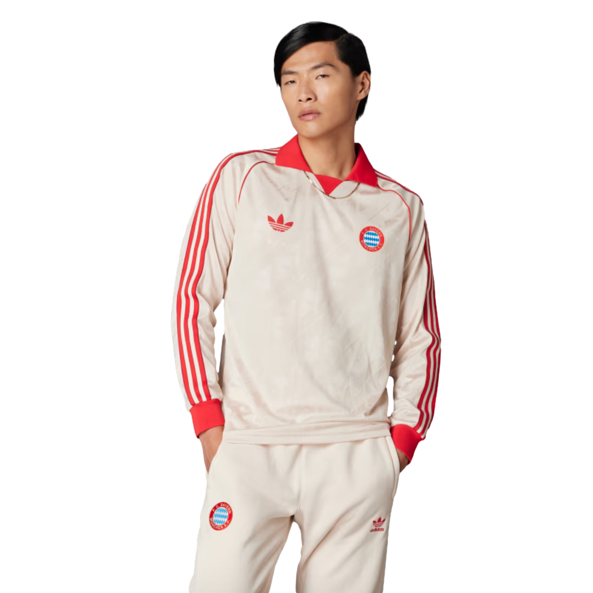 Adidas Bayern Munich Lifestyler Jersey product image 2, provided for visual reference and product detail review