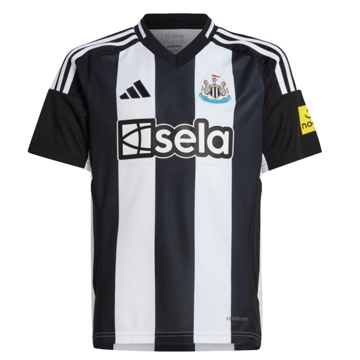 Adidas Newcastle United 24/25 Youth Home Jersey product image 1, provided for visual reference and product detail review