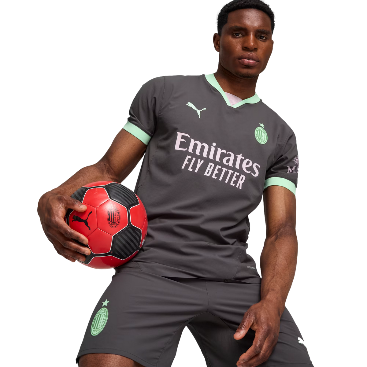 Puma AC Milan 24/25 Authentic Third Jersey product image 3, provided for visual reference and product detail review