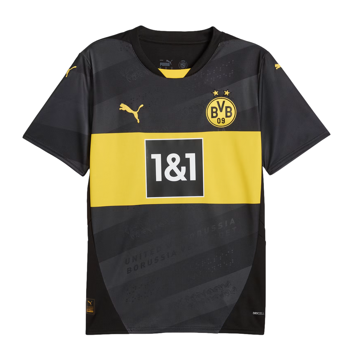 Puma Borussia Dortmund 24/25 Away Jersey product image 1, provided for visual reference and product detail review