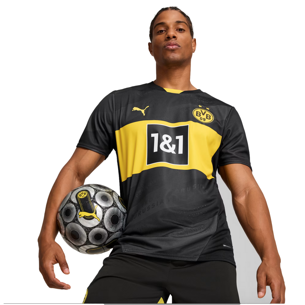 Puma Borussia Dortmund 24/25 Away Jersey product image 3, provided for visual reference and product detail review