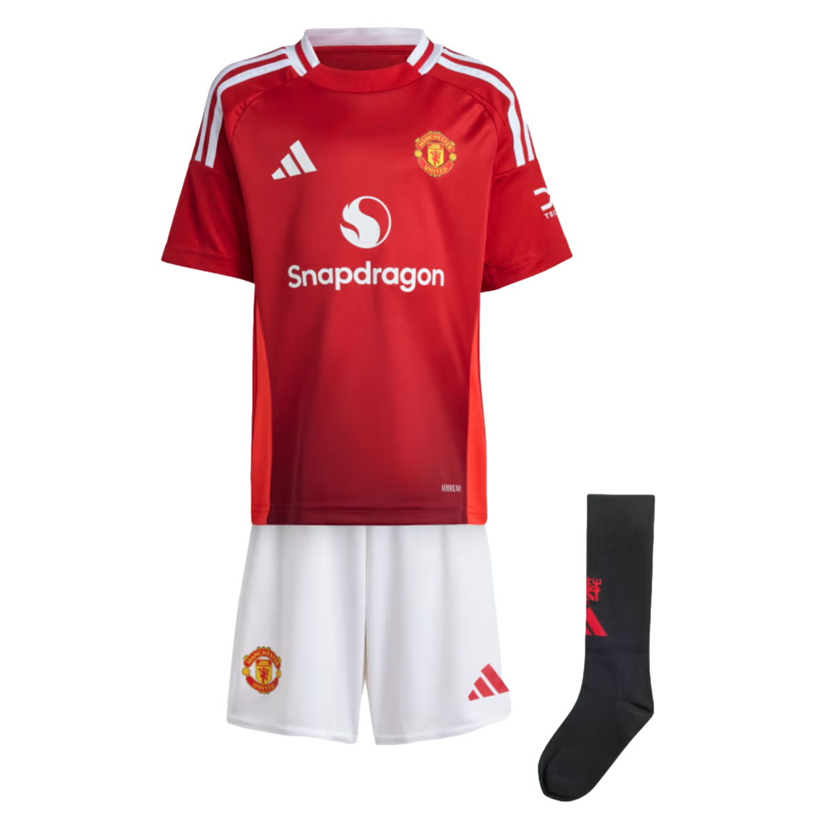 Adidas Manchester United 24/25 Toddler Home Mini Kit product image 1, provided for visual reference and product detail review