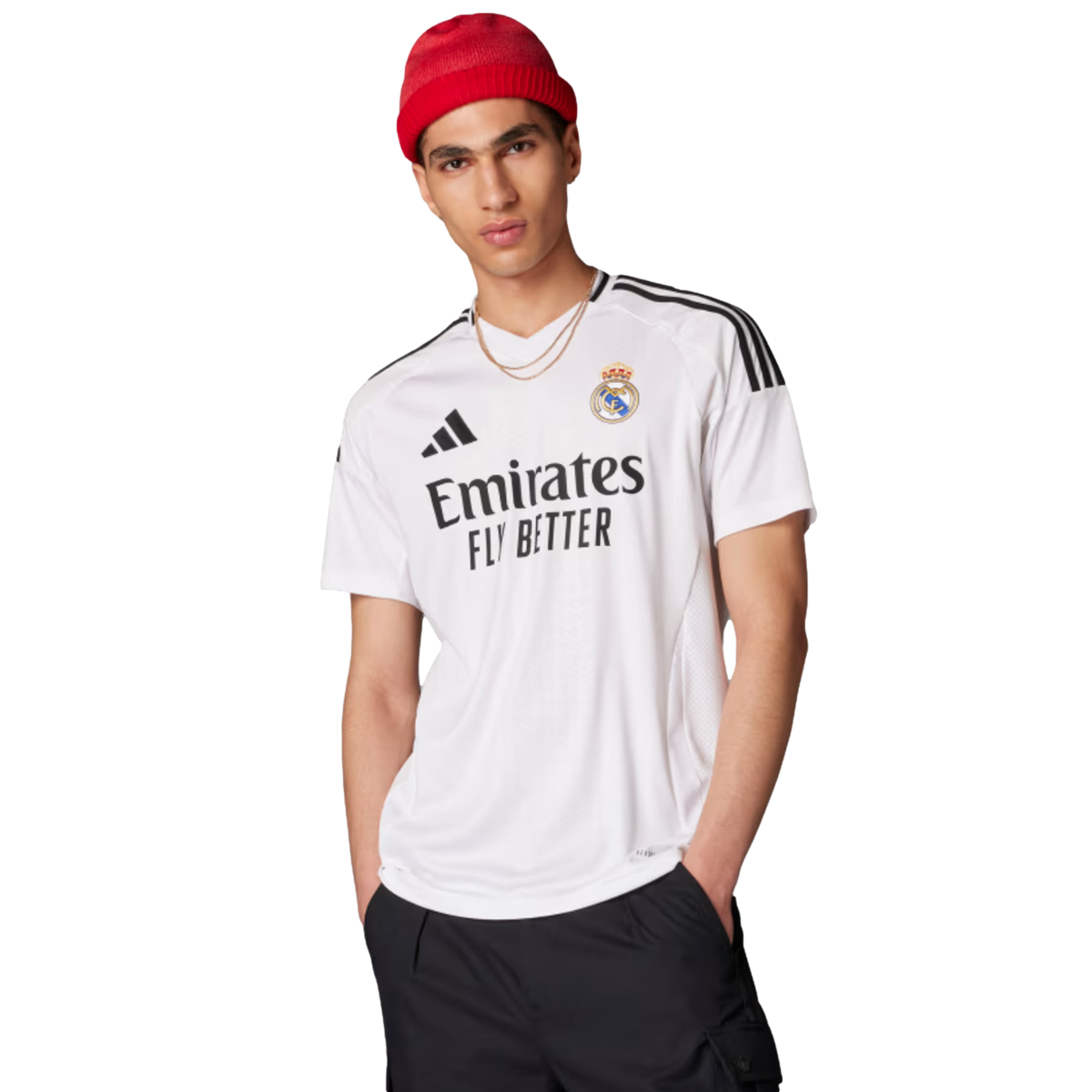 Adidas Real Madrid 24/25 Home Jersey product image 3, provided for visual reference and product detail review