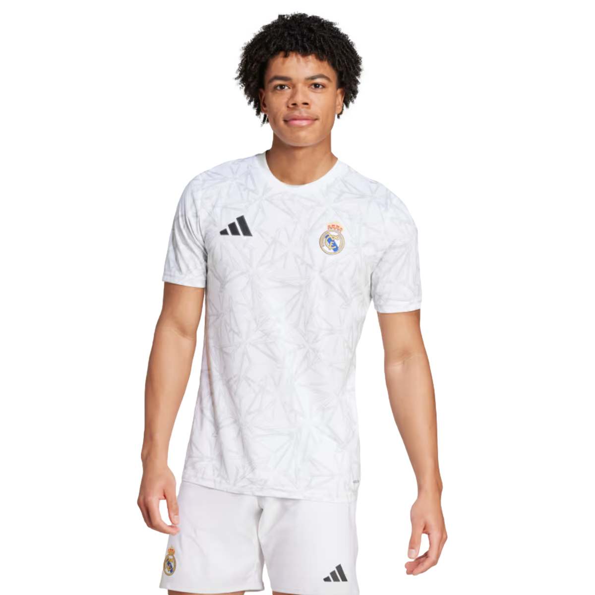 Adidas Real Madrid Pre-Match Jersey product image 3, provided for visual reference and product detail review