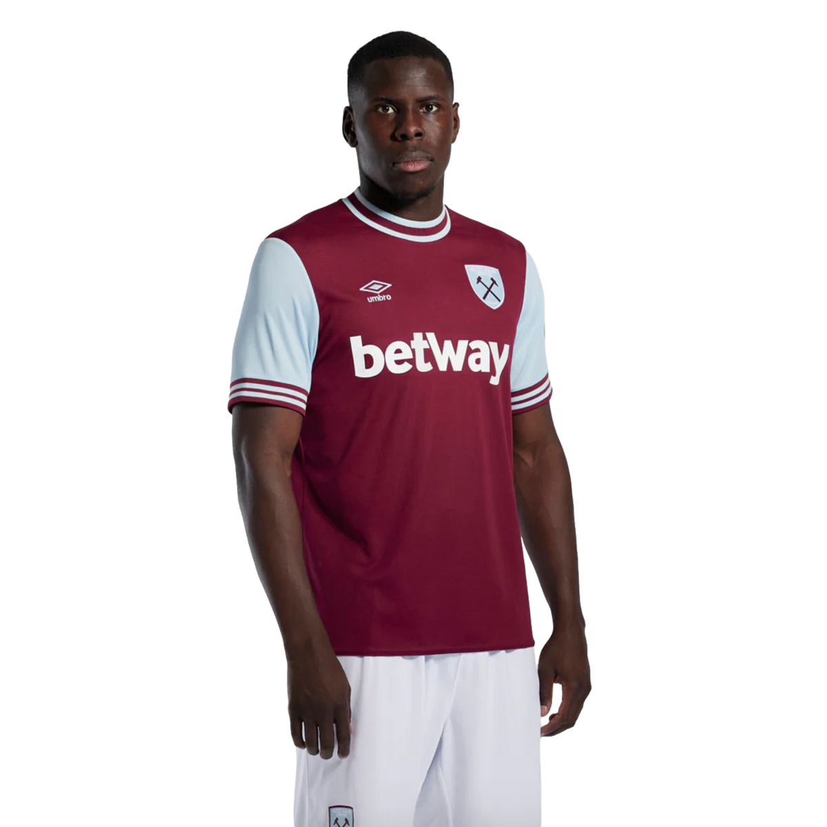 Umbro West Ham 24/25 Home Jersey product image 3, provided for visual reference and product detail review