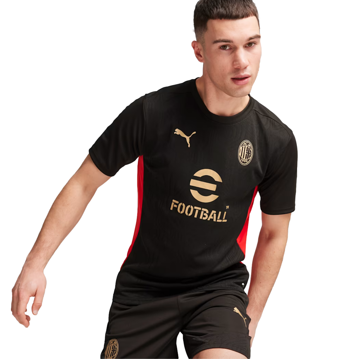 Puma AC Milan Training Jersey product image 3, provided for visual reference and product detail review