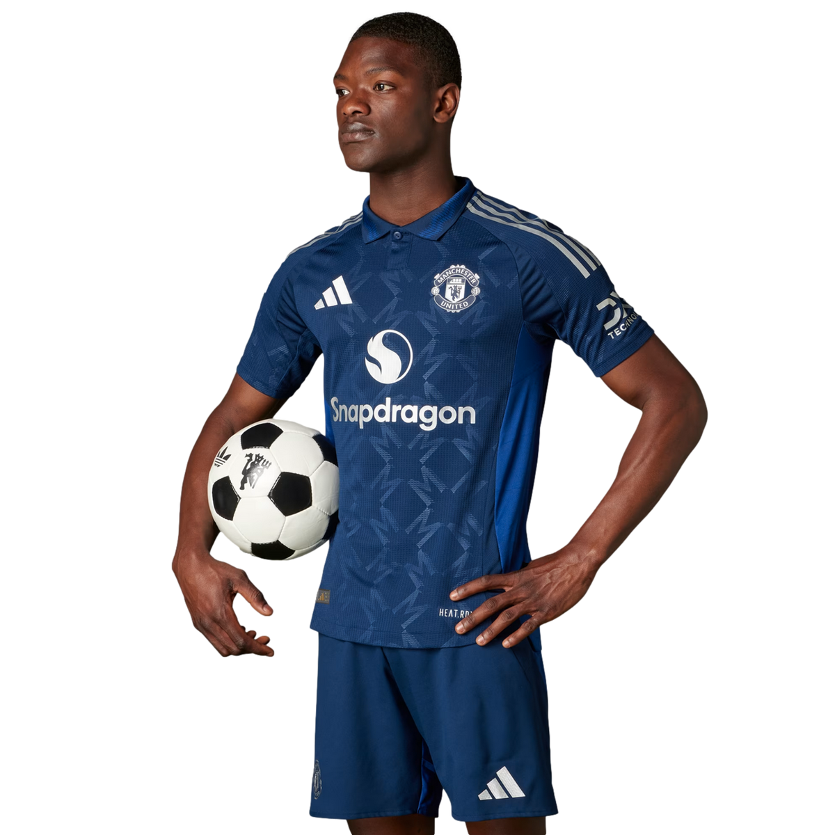 Adidas Manchester United 24/25 Authentic Away Jersey product image 3, provided for visual reference and product detail review