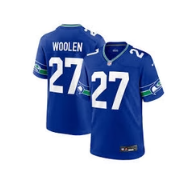 Tariq Woolen Seattle Seahawks Throwback retro Jersey product image 1, provided for visual reference and product detail review
