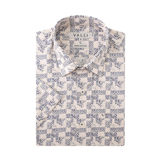 VALLI Short Sleeved Shirt (V54094) - White
