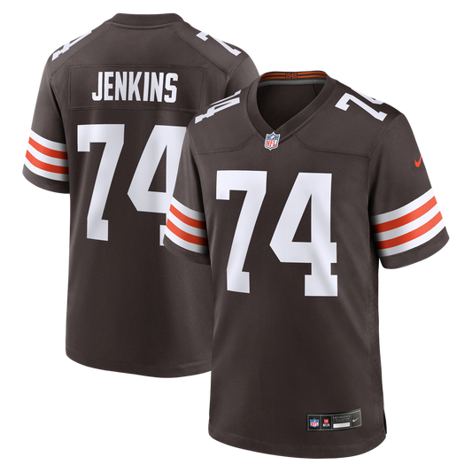 Men's Cleveland Browns Elgton Jenkins Nike Brown Team Game product image 1
