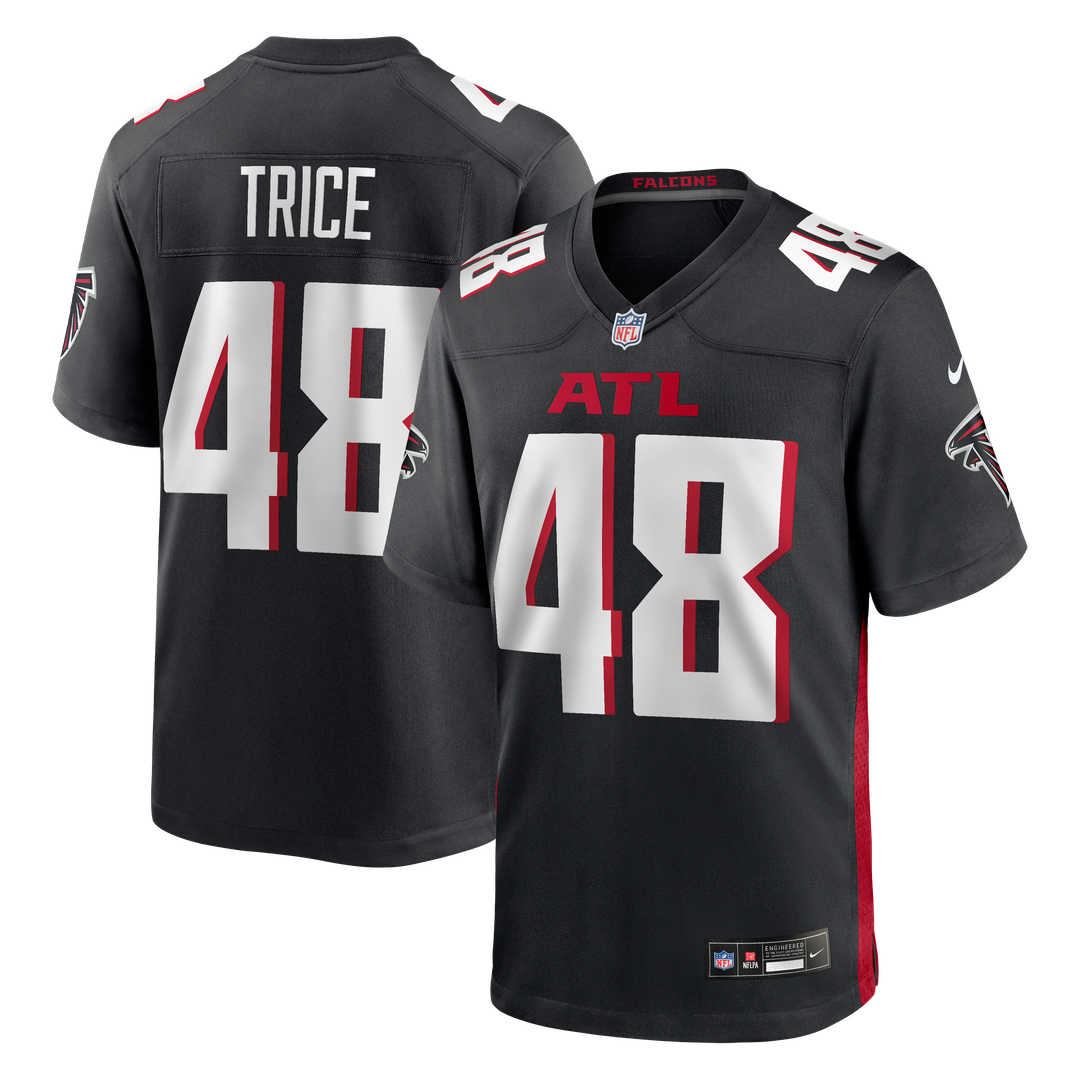 Men's Atlanta Falcons Bralen Trice Nike Black Team Game product image 1