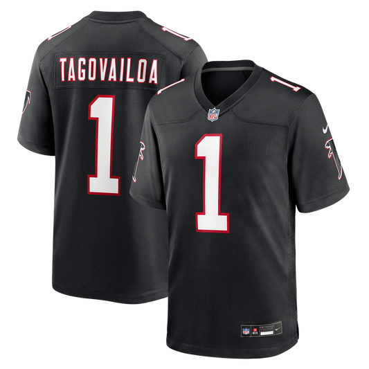 Men's Atlanta Falcons Tua Tagovailoa Nike Black Alternate product image 1