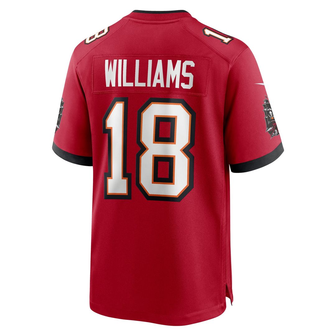 Men's Tampa Bay Buccaneers Josh Williams Nike Red Team Game product image 3