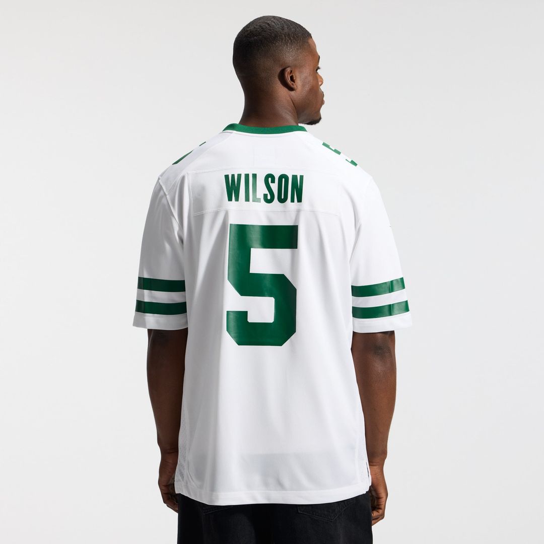 Men's New York Jets Garrett Wilson Nike Legacy Black product image 28