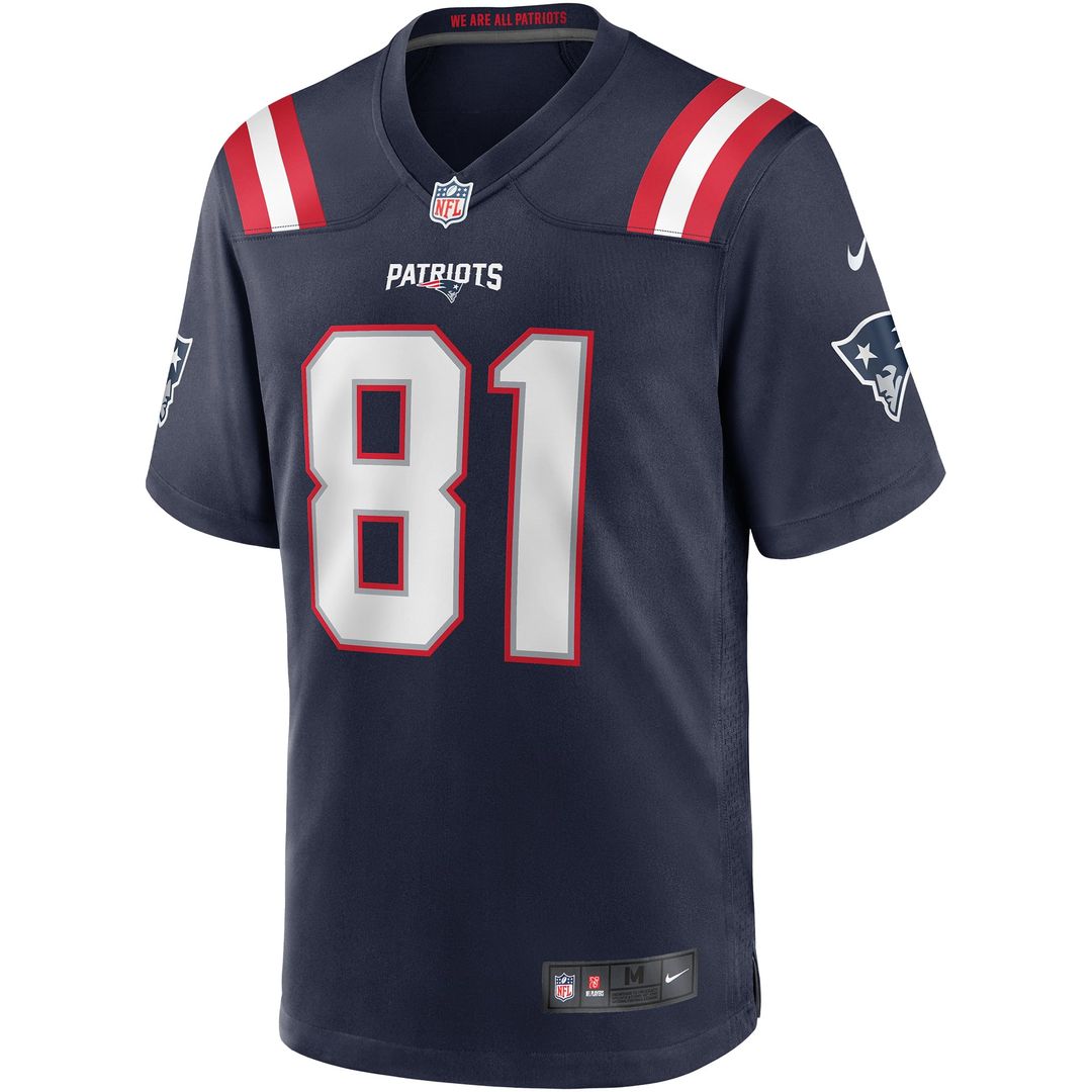 Men's New England Patriots Randy Moss Nike Navy Game product image 2