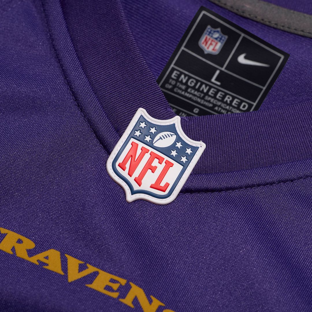 Men's Baltimore Ravens Lamar Jackson Nike Black Alternate product image 16