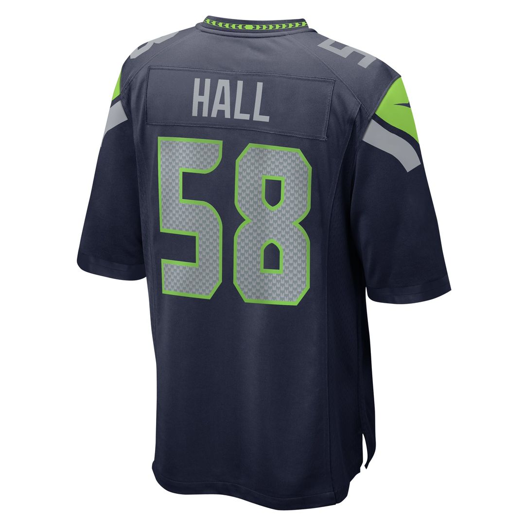 Men's Seattle Seahawks Derick Hall Nike College Navy Game product image 3
