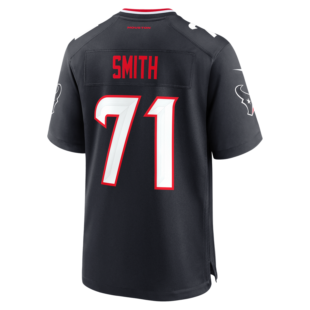 Men's Houston Texans Braden Smith Nike Navy Team Game Jersey product image 3
