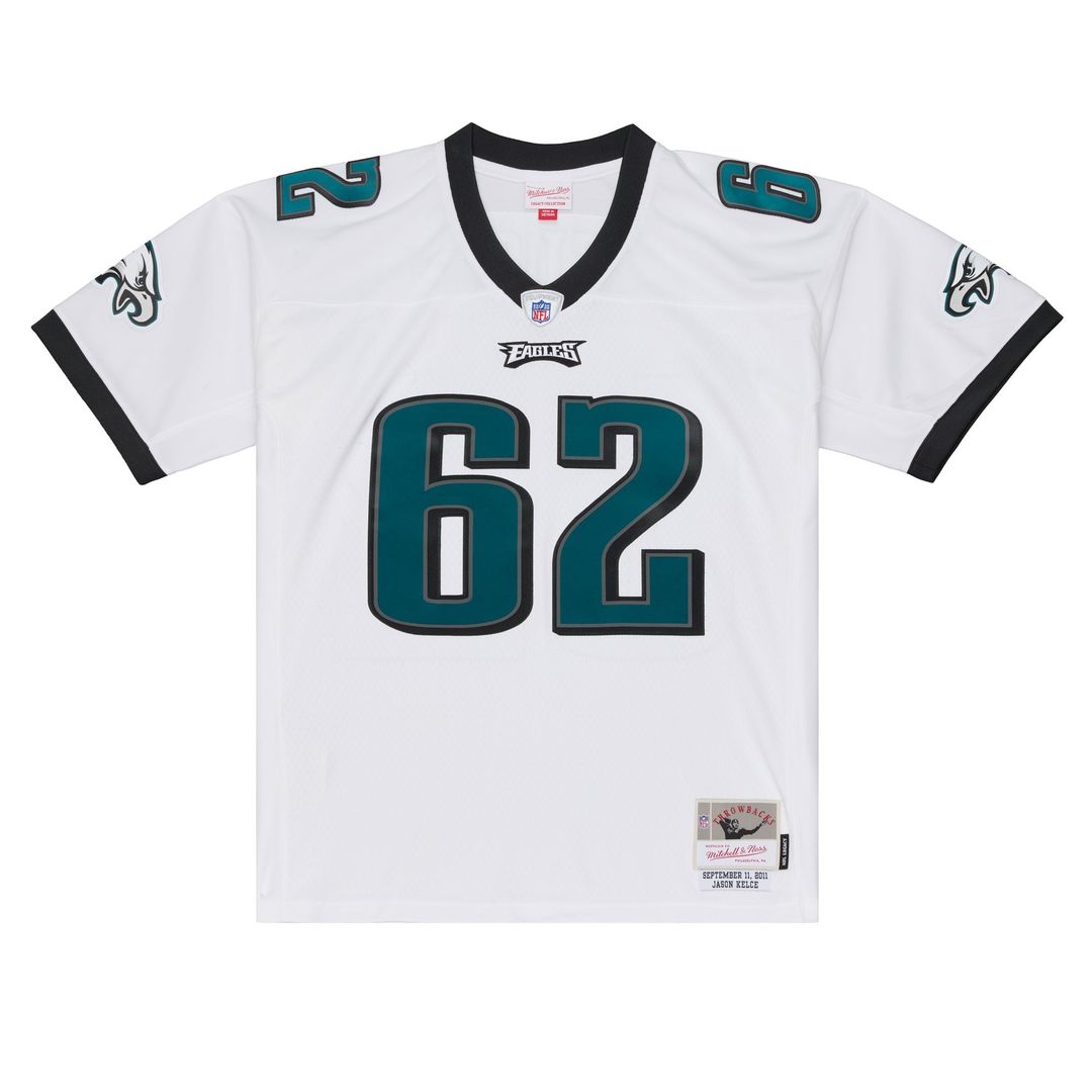 Men's Philadelphia Eagles Jason Kelce Mitchell & Ness White product image 2