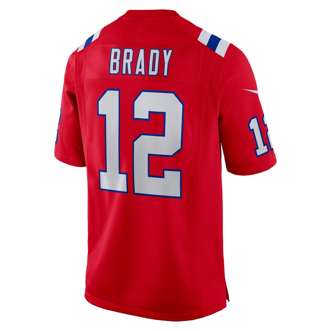 Men's New England Patriots Tom Brady Nike Red Retired product image 9