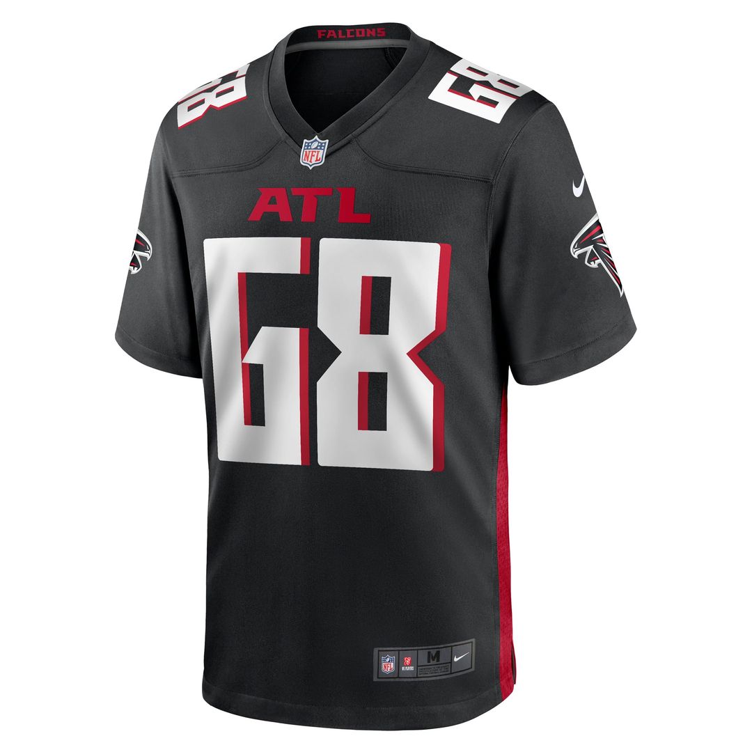 Men's Atlanta Falcons Kyle Hinton Nike Black Team Game product image 2