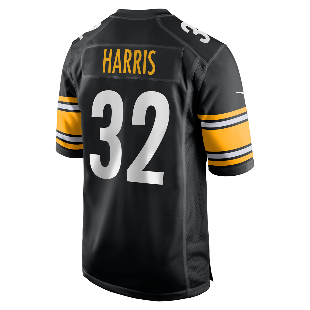 Men's Pittsburgh Steelers Franco Harris Nike Black Game product image 3