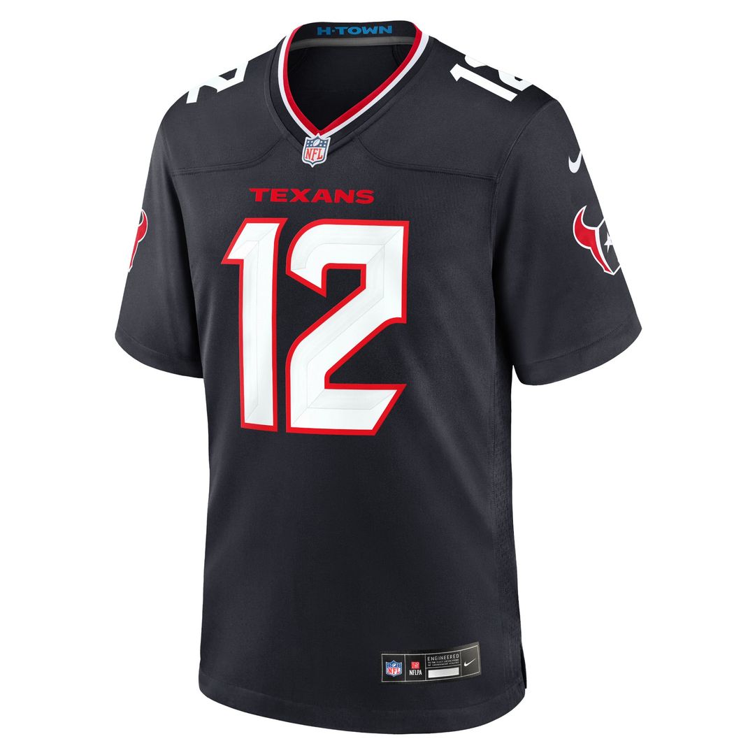 Men's Houston Texans Nico Collins Nike White Game Jersey product image 8