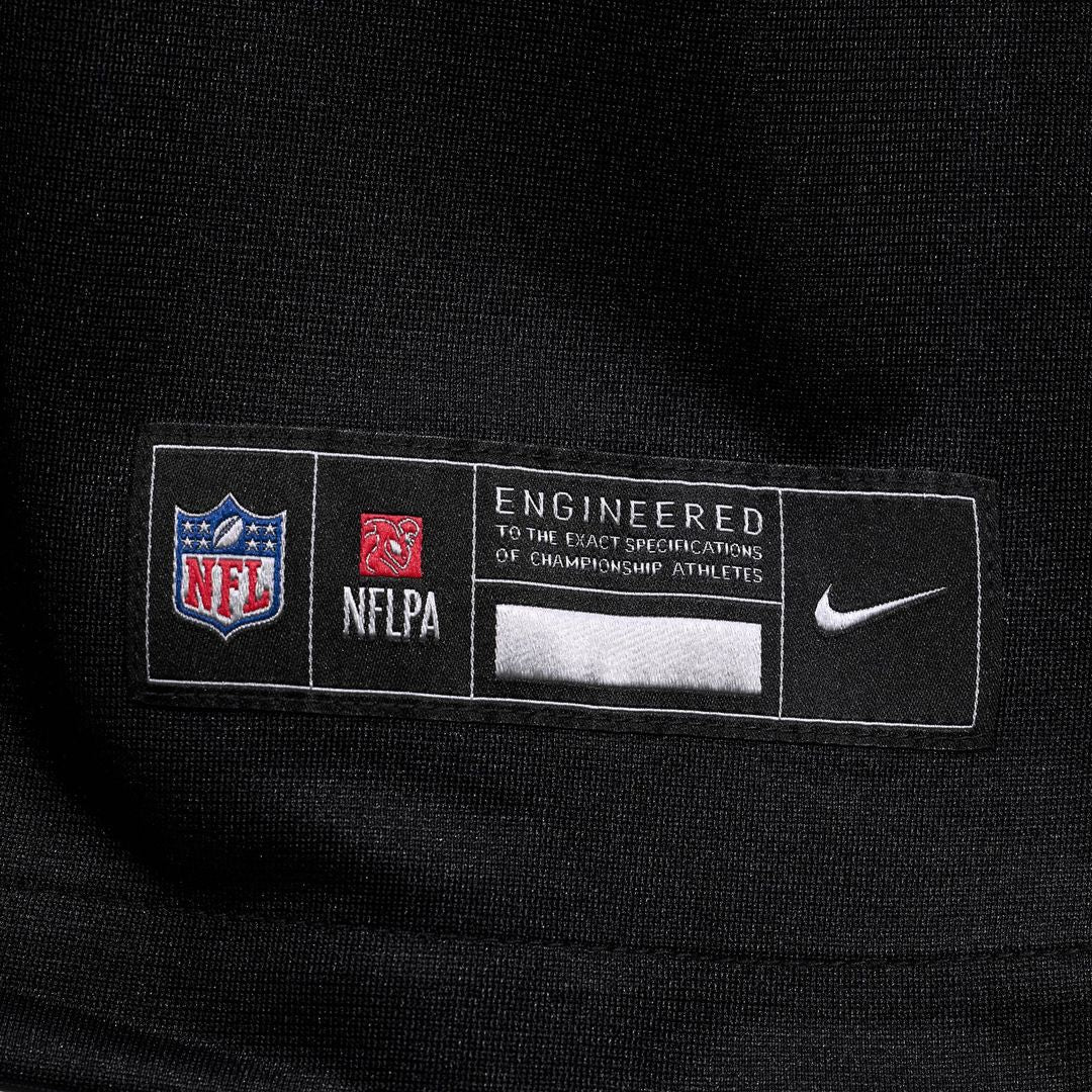 Men's Detroit Lions Isaac TeSlaa Nike Black Alternate Game product image 6