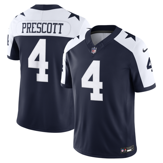 Men's Dallas Cowboys Dak Prescott Nike Navy Alternate Vapor product image 1