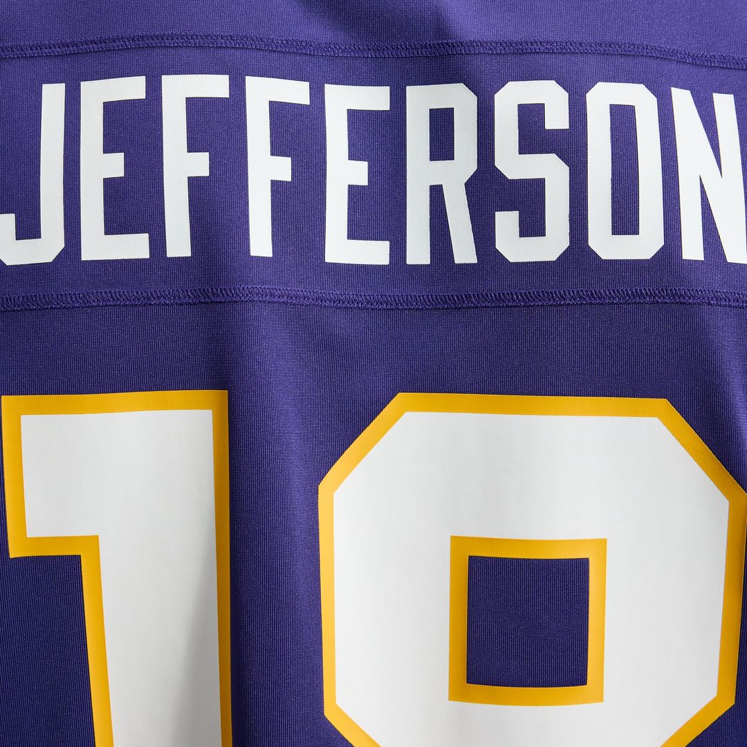 Men's Minnesota Vikings Justin Jefferson Nike Purple product image 30