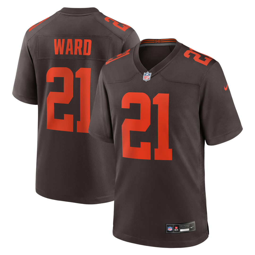 Men's Cleveland Browns Denzel Ward Nike Brown Alpha Dawg product image 1