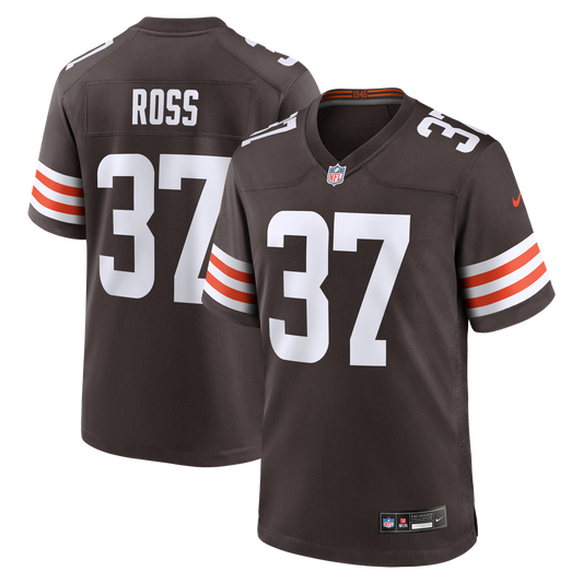 Men's Cleveland Browns D'Angelo Ross Nike Brown Team Game product image 1