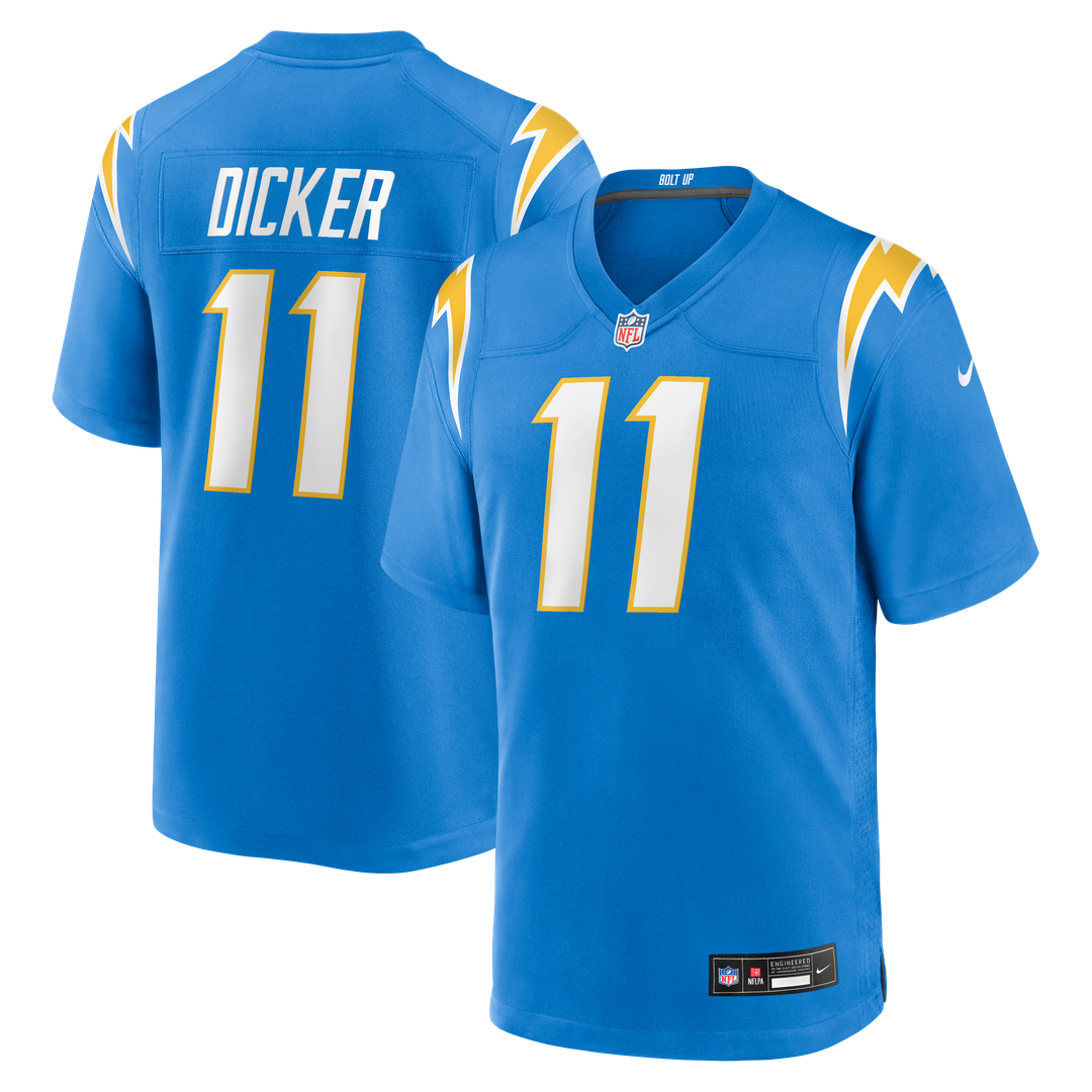 Men's Los Angeles Chargers Cameron Dicker Nike Powder Blue product image 1
