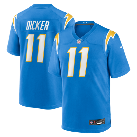 Men's Los Angeles Chargers Cameron Dicker Nike Powder Blue product image 1