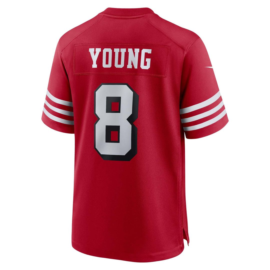 Men's San Francisco 49ers Steve Young Nike Scarlet Retired product image 3
