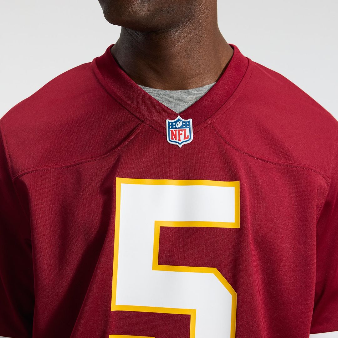 Men's Washington Commanders Jayden Daniels Nike White Game product image 33