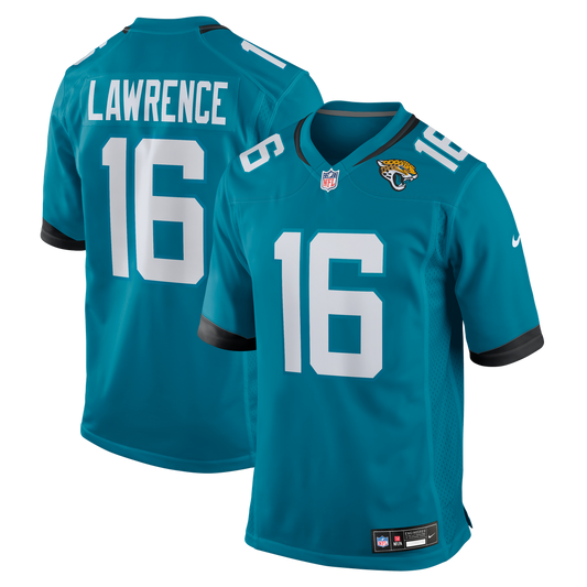 Men's Jacksonville Jaguars Trevor Lawrence Nike Teal Game product image 1