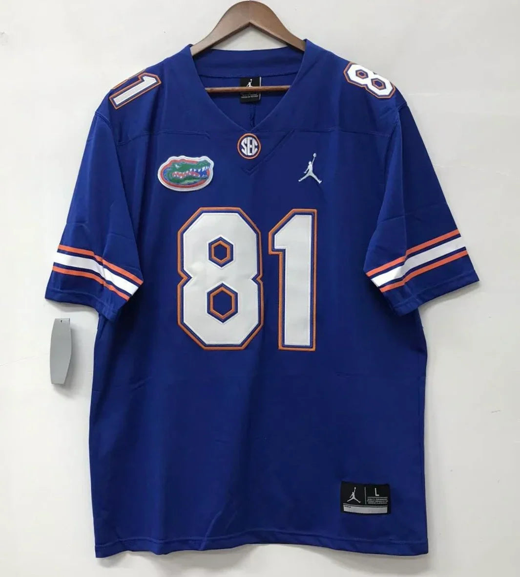 Aaron Hernandez Florida Gators Jersey blue Nike product image 4, provided for visual reference and product detail review