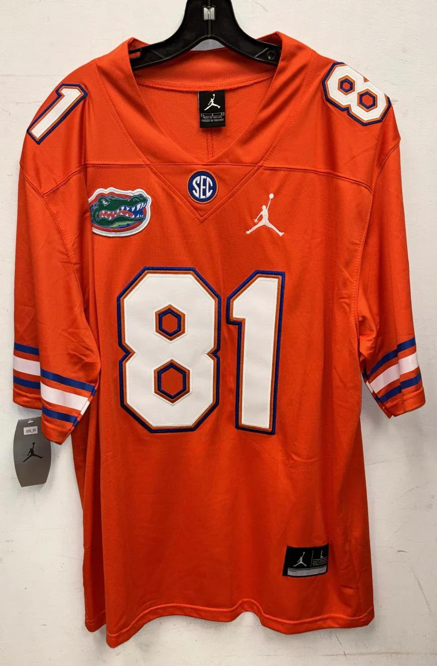 Aaron Hernandez Florida Gators Jersey orange product image 2, provided for visual reference and product detail review