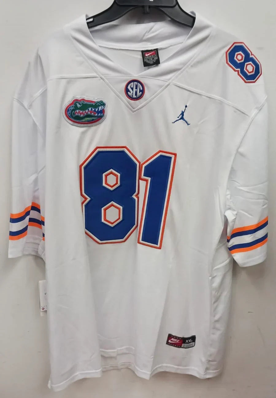 Aaron Hernandez Florida Gators Jersey white product image 2, provided for visual reference and product detail review