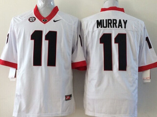 Aaron Murray Georgia Bulldogs Jersey Nike white product image 1, provided for visual reference and product detail review
