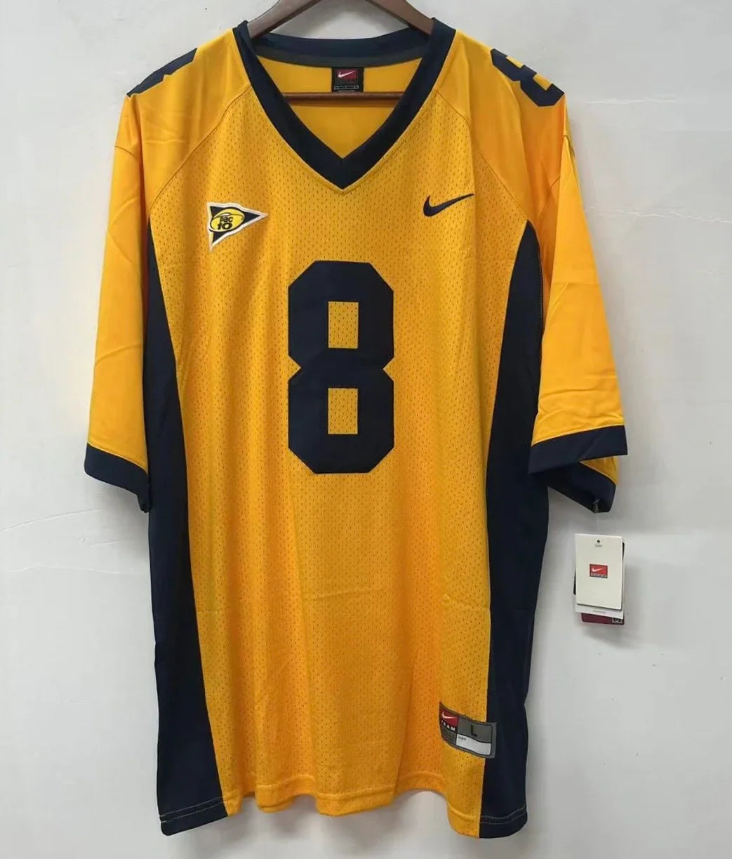 Aaron Rodgers Cal Jersey yellow product image 2, provided for visual reference and product detail review