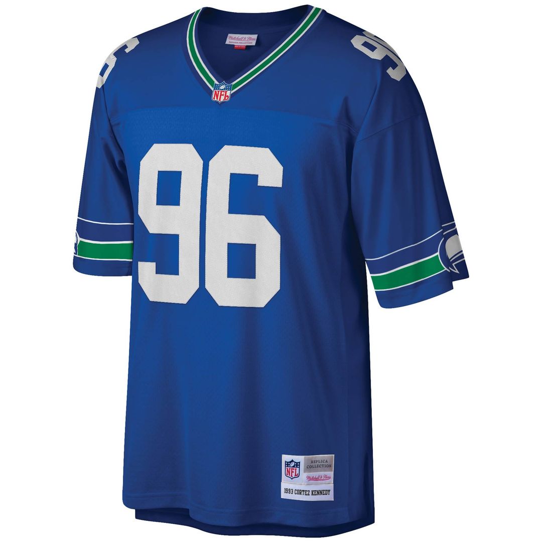 Men's Seattle Seahawks Cortez Kennedy Mitchell & Ness Royal product image 2