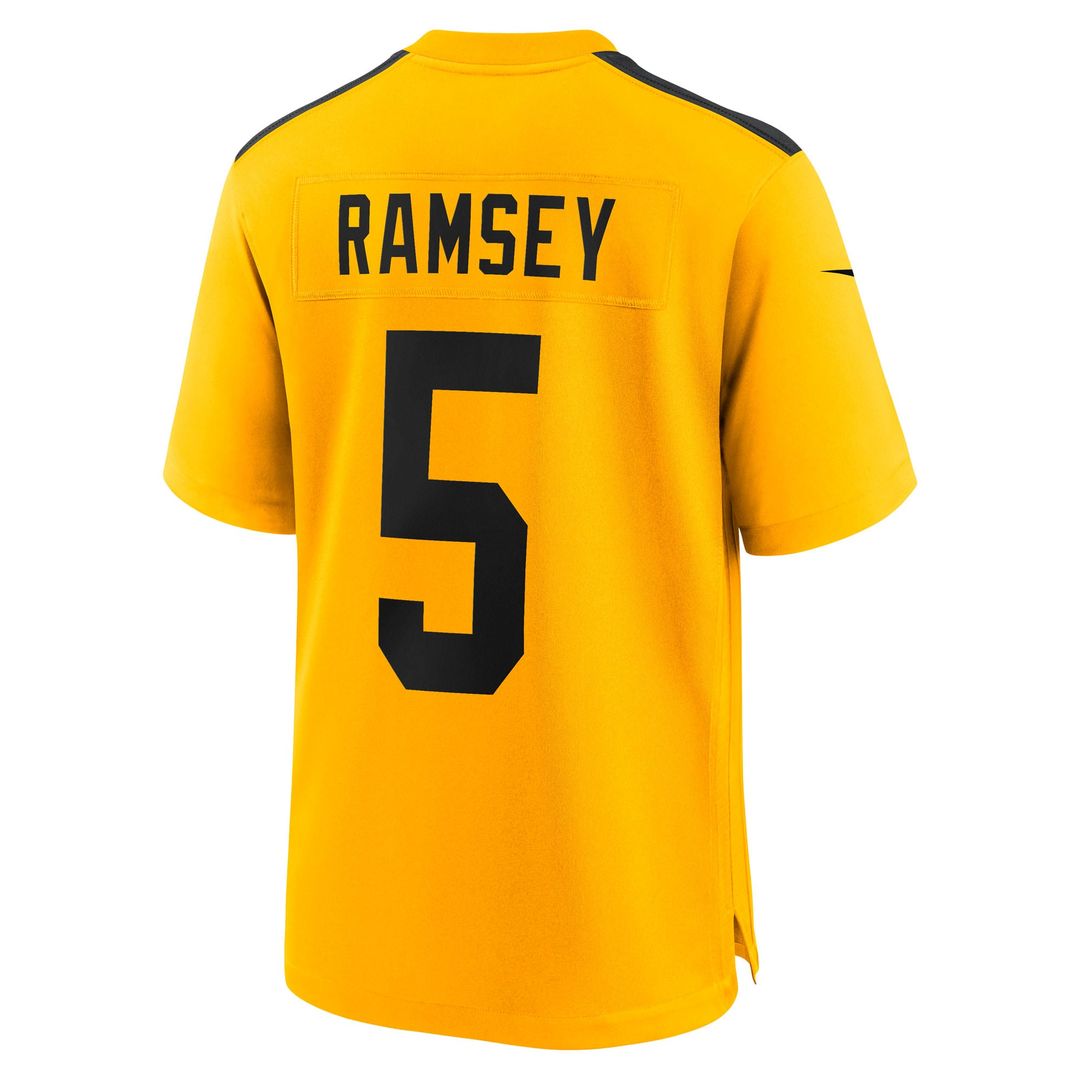 Men's Pittsburgh Steelers Jalen Ramsey Nike Black Team Game product image 18