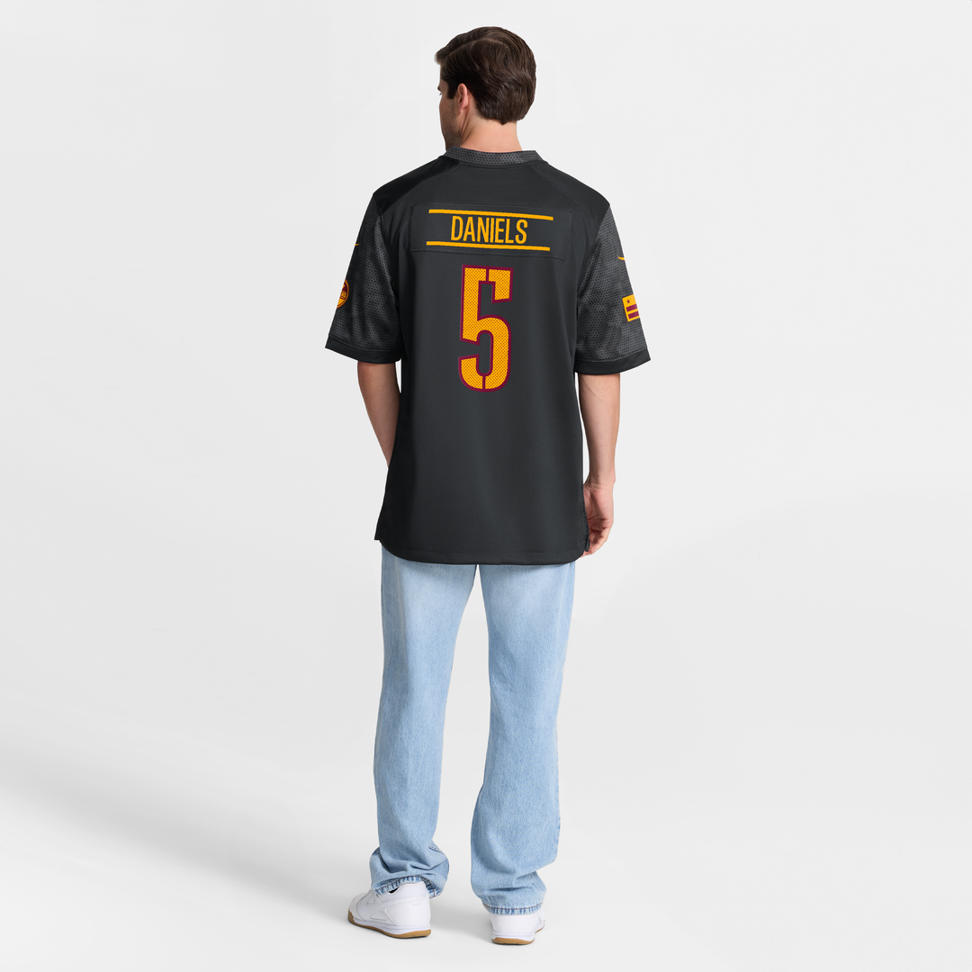 Men's Washington Commanders Jayden Daniels Nike Black product image 15